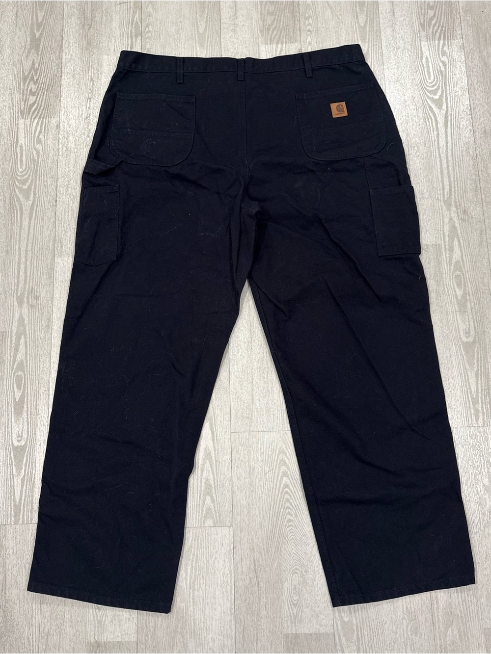 Carhartt Navy Blue Canvas Work Pants / Utility Pants Size 44